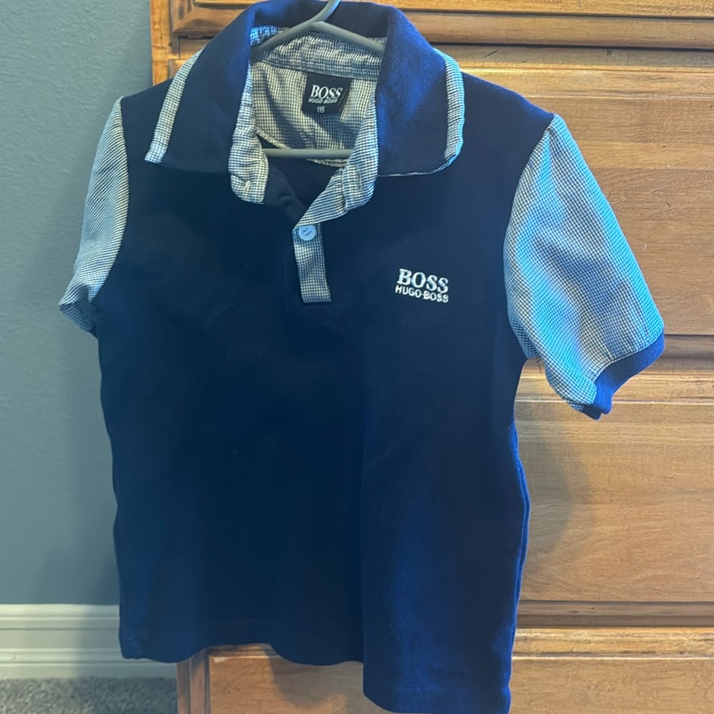 Boys 6y Hugo boss collard shirt